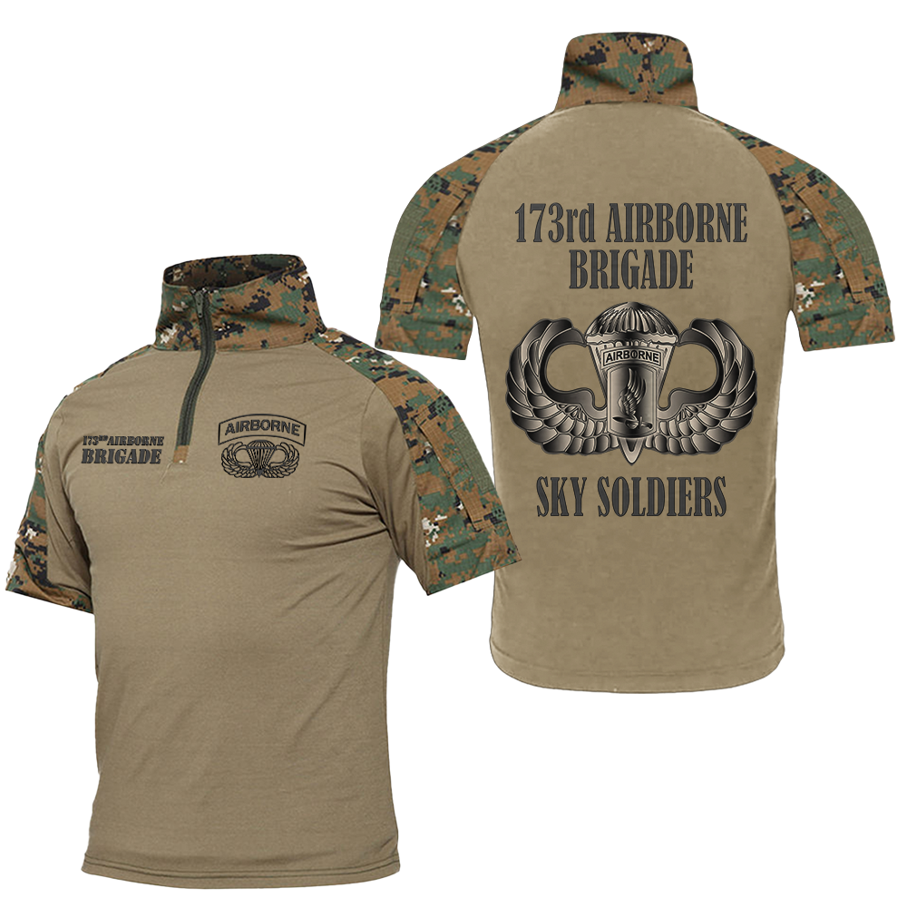 173rd Airborne Brigade Sky Soldiers Tactical Polo Shirt