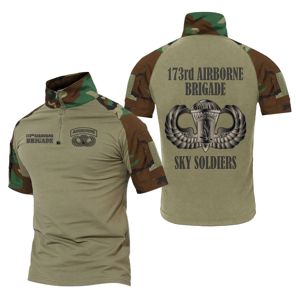 173rd Airborne Brigade Sky Soldiers Tactical Polo Shirt