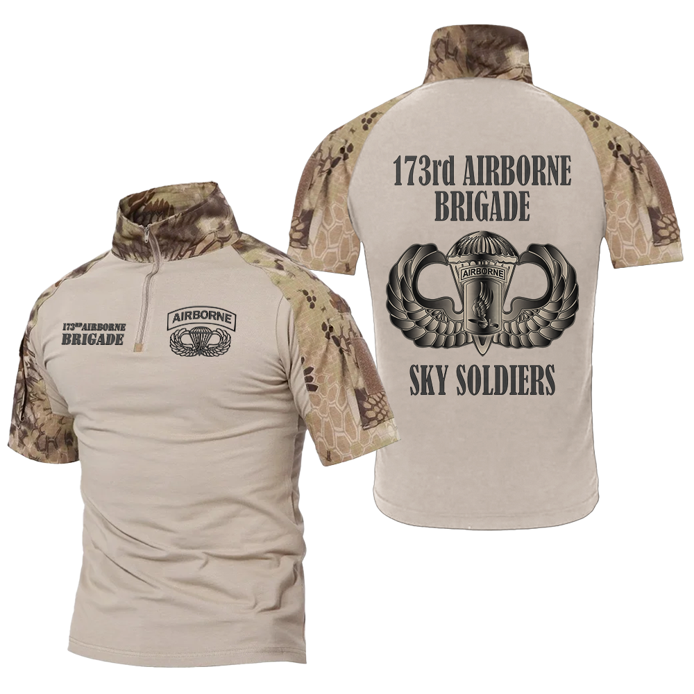 173rd Airborne Brigade Sky Soldiers Tactical Polo Shirt