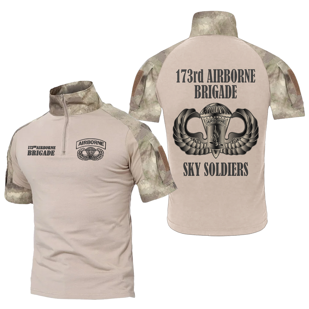 173rd Airborne Brigade Sky Soldiers Tactical Polo Shirt