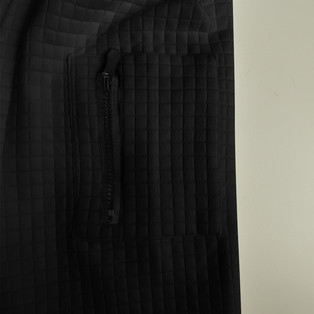 Airborne There Are No Ex-Paratroopers Waffle Hooded Jacket