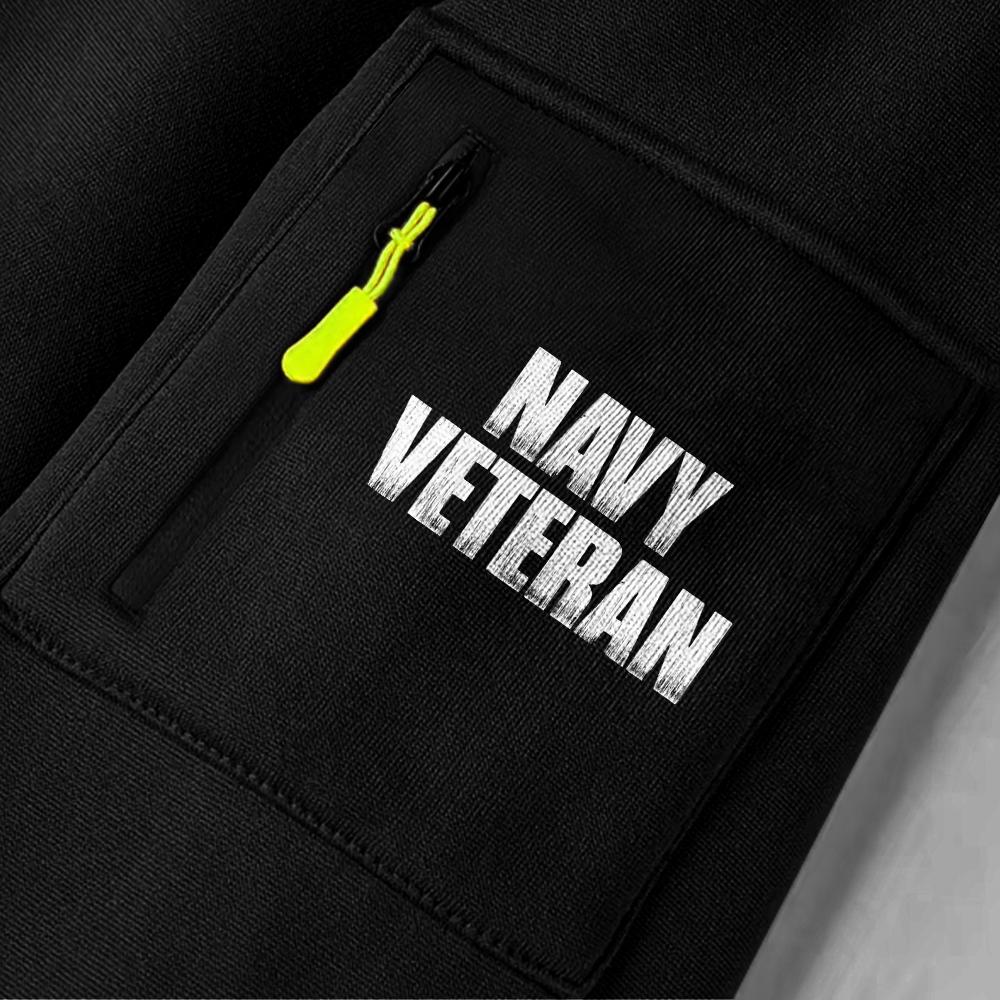 Navy Submarine Quarter Zip Hoodie