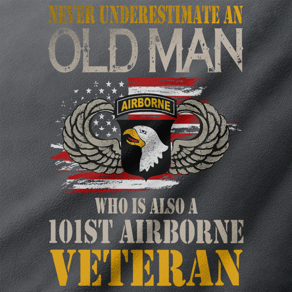 101st Airborne Division Half-Zip Raglan Sweatshirt