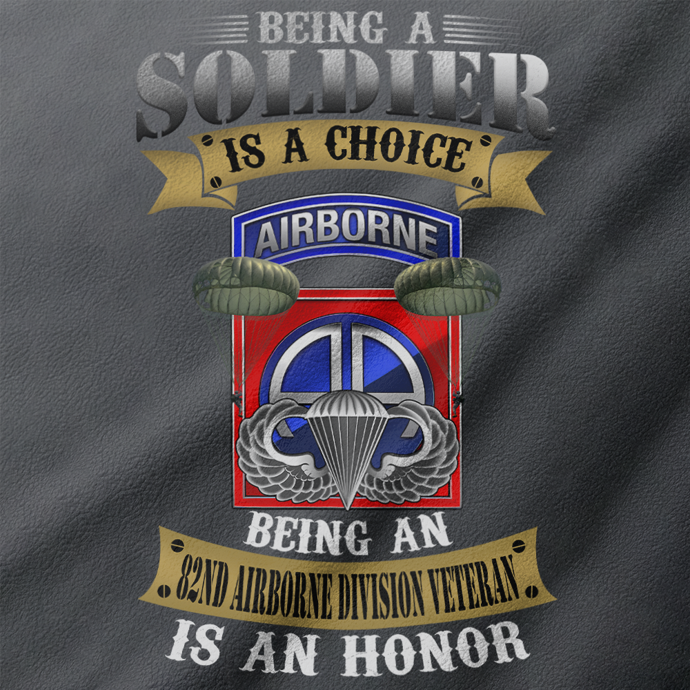82nd Airborne Division Half-Zip Raglan Sweatshirt