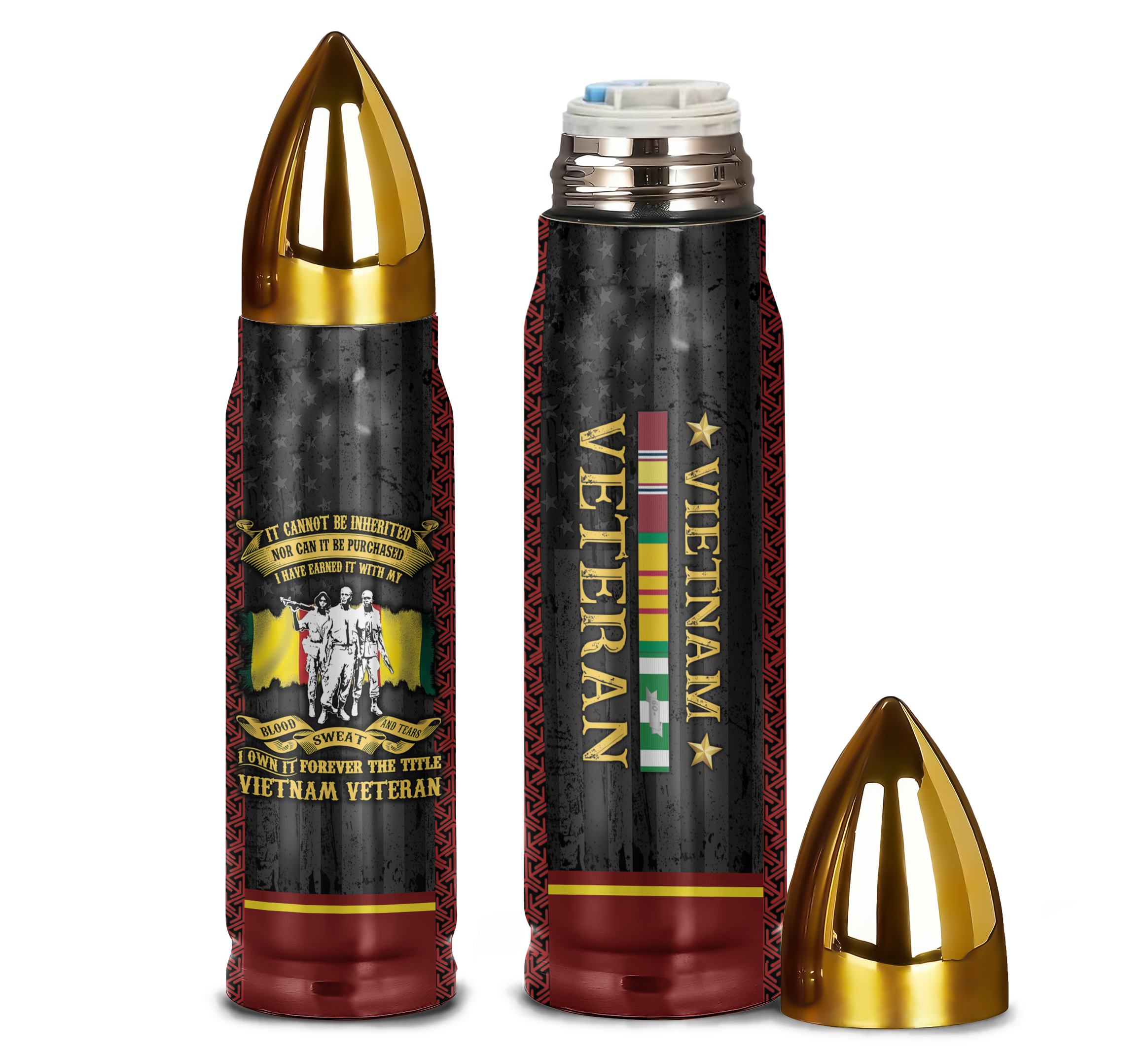I Own It Forever The Title Vietnam Veteran Bullet Tumbler