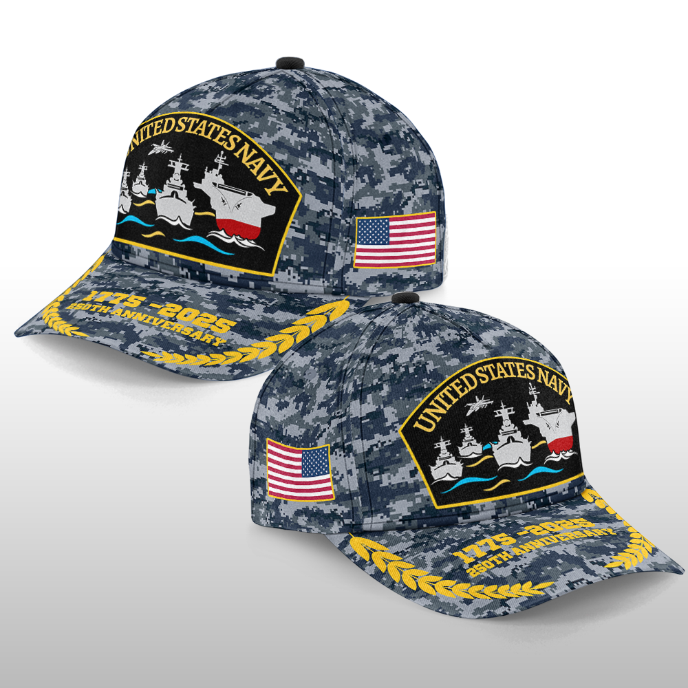 Navy 250th Anniversary Classic Cap
