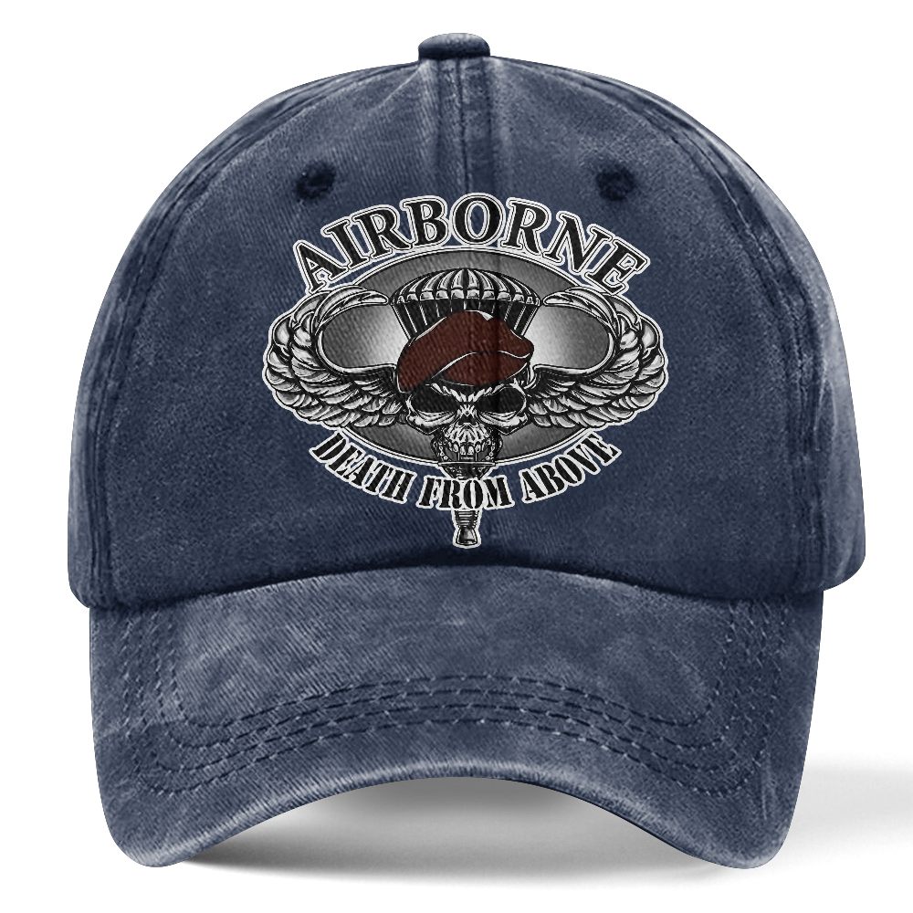 Airborne Death From Above Washed Cap