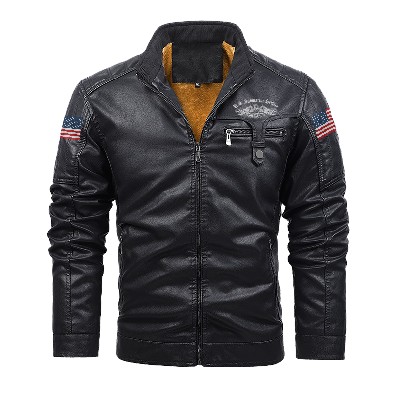 Submarine Force Death From Above Leather Jacket