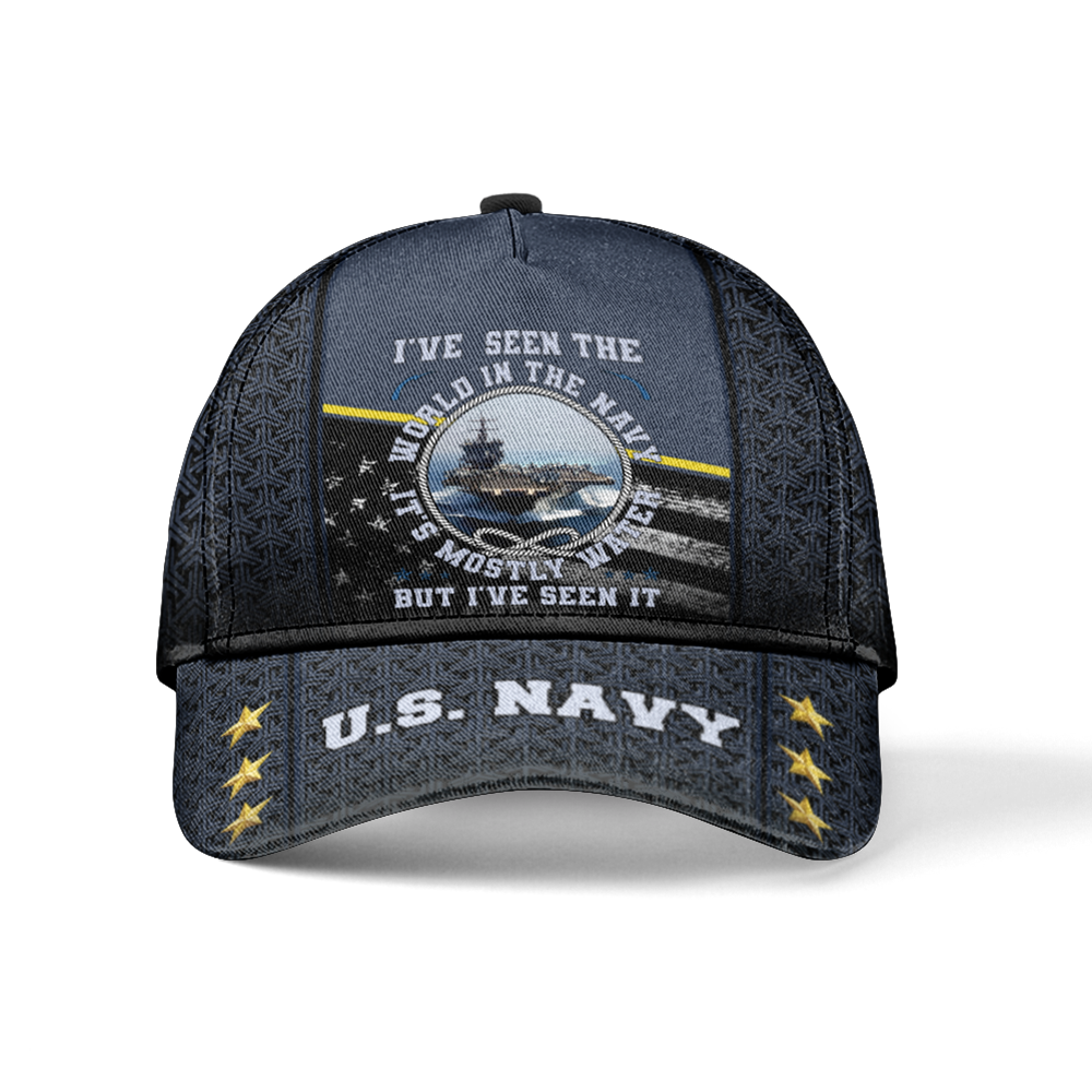 I've Seen The World In The Navy Classic Cap