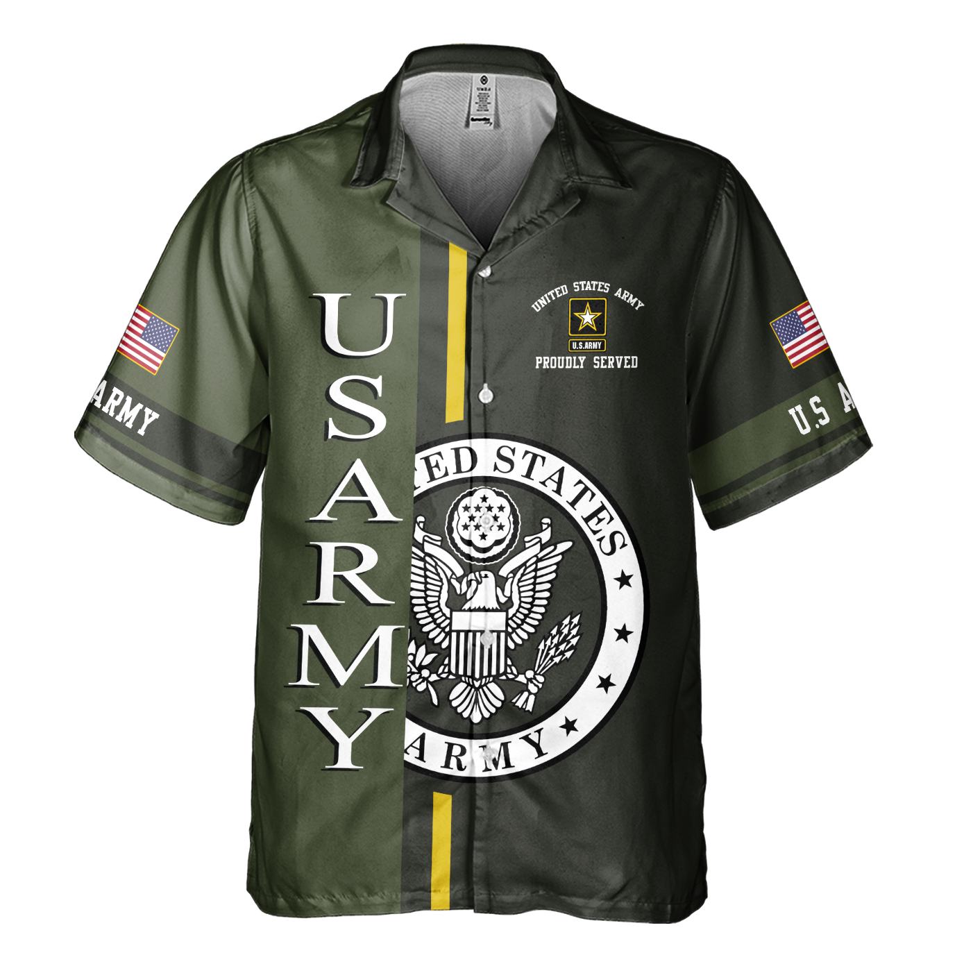 Army 250th Anniversary Cuban Shirt