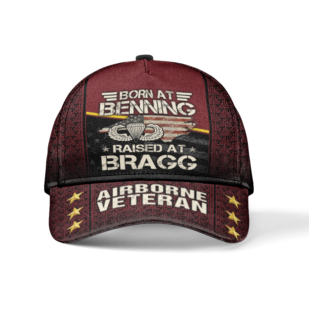 Born At Benning Raised At Bragg Classic Cap