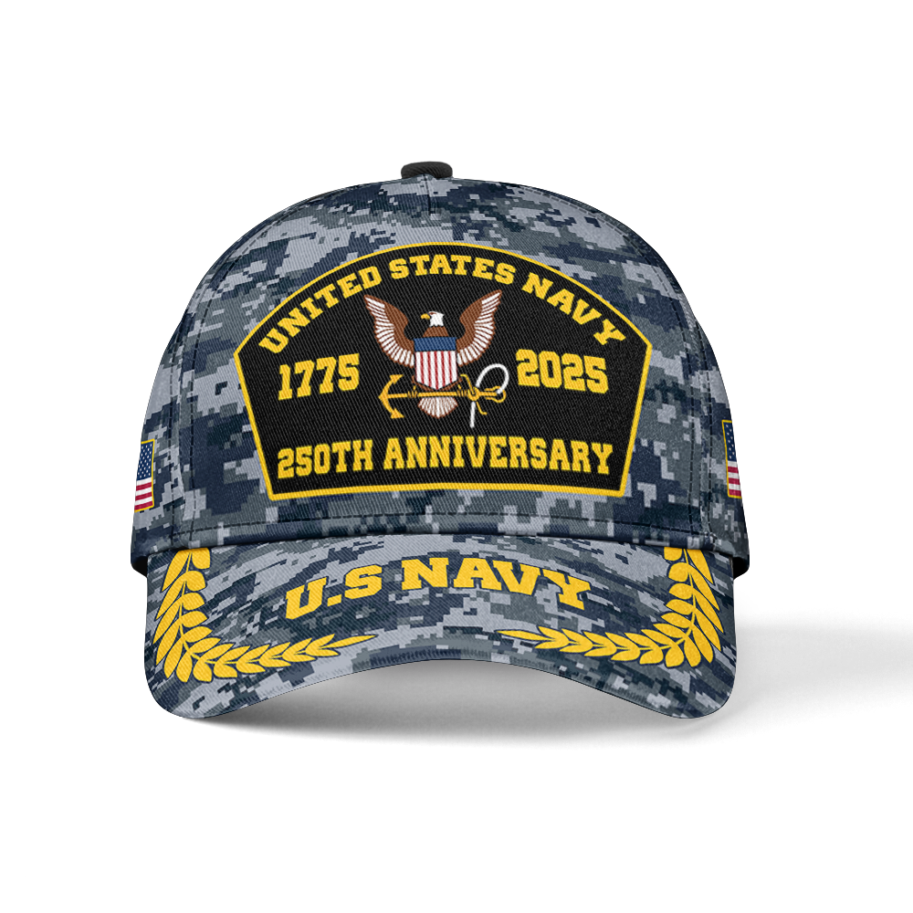 Navy 250th Anniversary Classic Cap