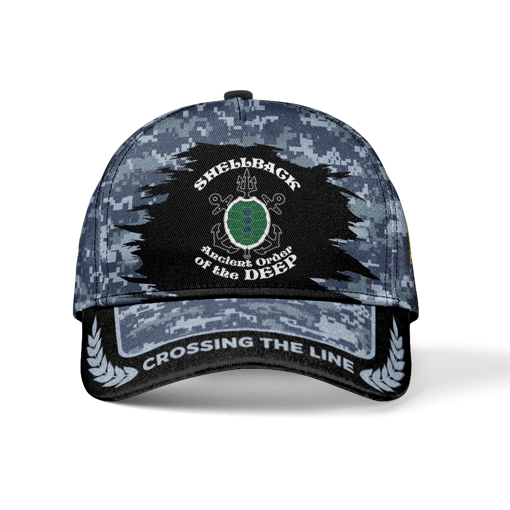 Shellback Crossing The Line Classic Cap
