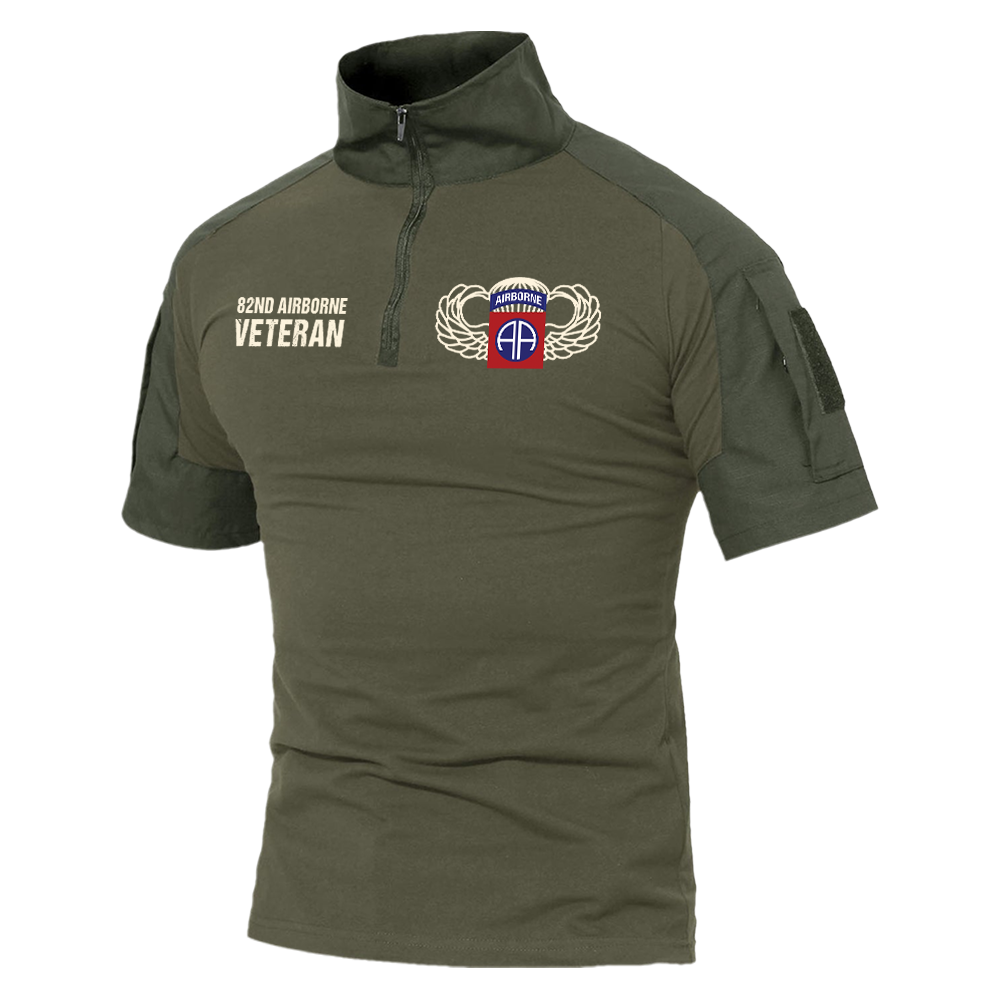 Born At Benning Raised At Bragg EAP Cap & Tactical Polo Combo Bundle