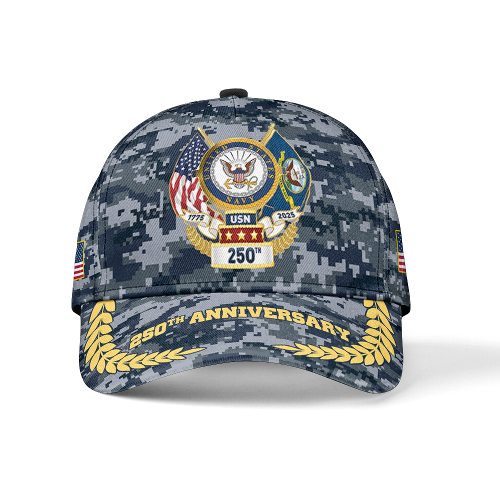 Navy 250th Anniversary Classic Cap