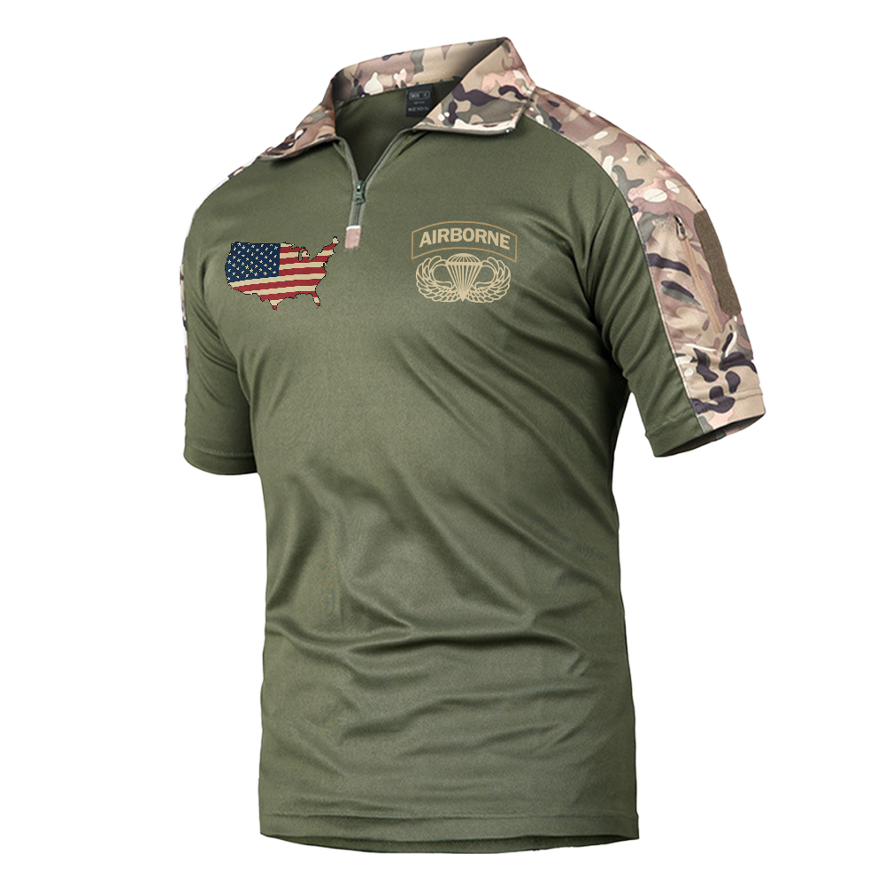 There's No Ex-Paratroopers Tactical Polo Shirt