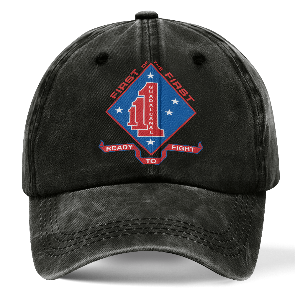 Personalizable First Of The First Washed Cap