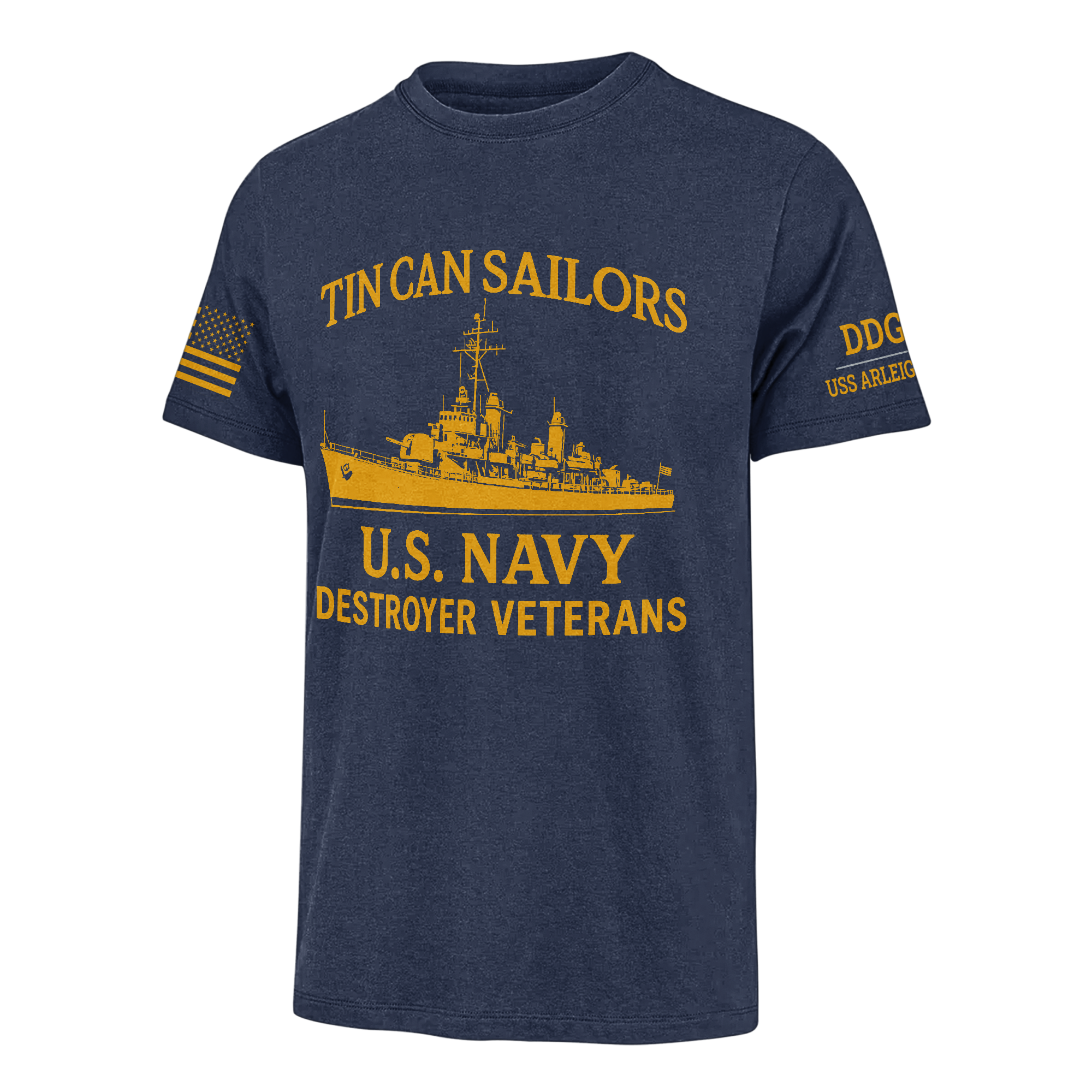 Personalizable Tin Can Sailors Classic T-shirt