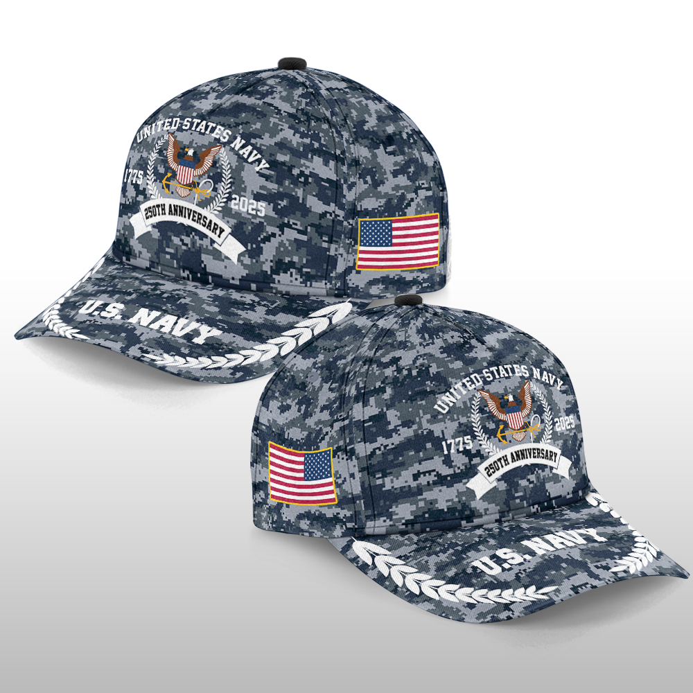 Navy 250th Anniversary Classic Cap