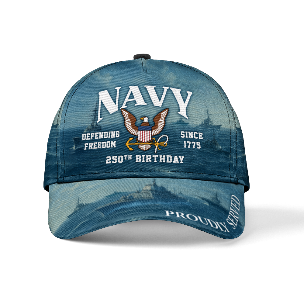 Navy 250th Anniversary Classic Cap