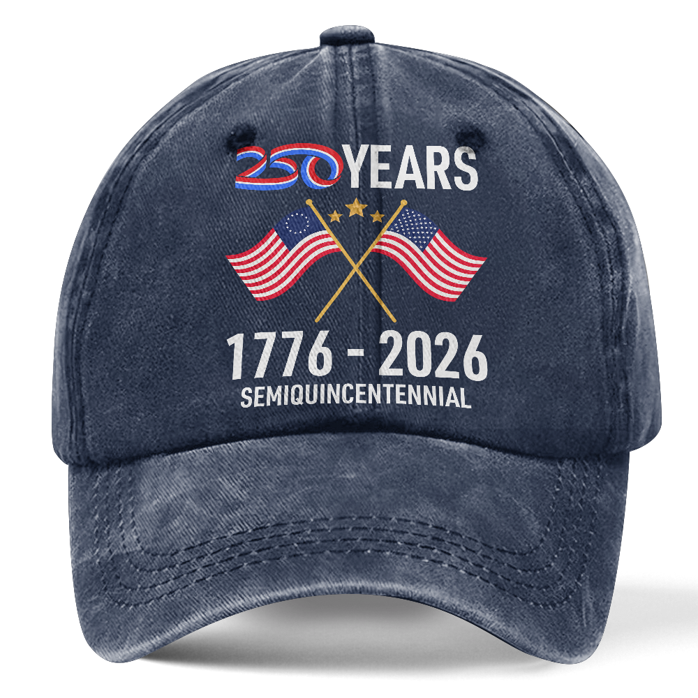 America 250th Anniversary Washed Cap