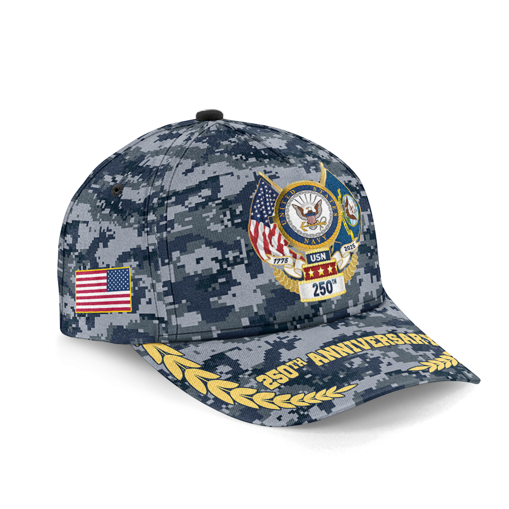 Navy 250th Anniversary Classic Cap
