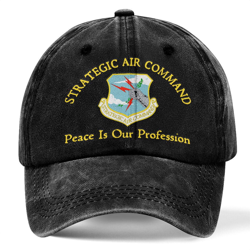 Personalizable Air Force Washed Cap