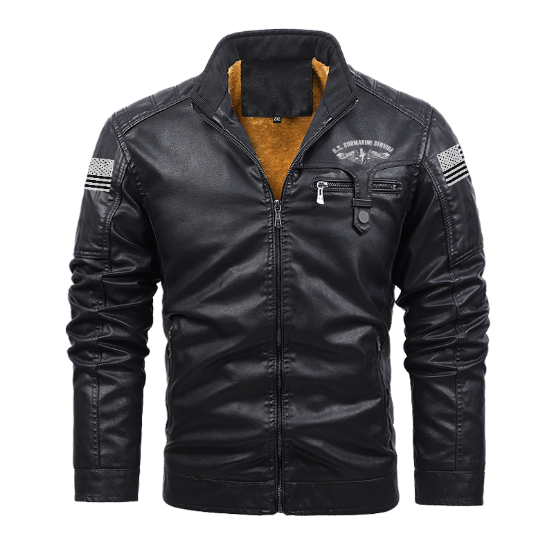 Submarine Service Pride Runs Deep Leather Jacket