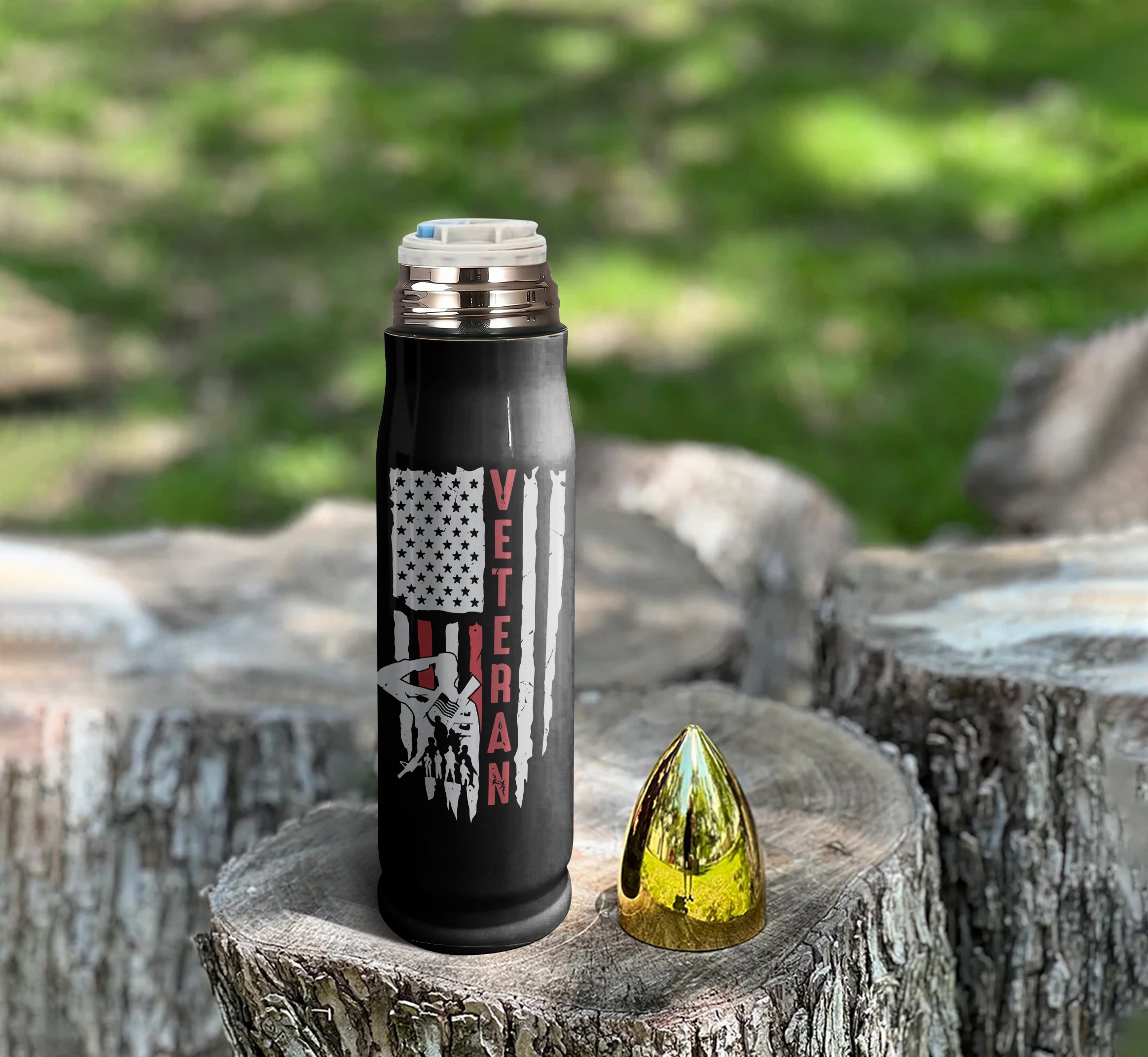 Vet Bod Like A Dad Bod Bullet Tumbler