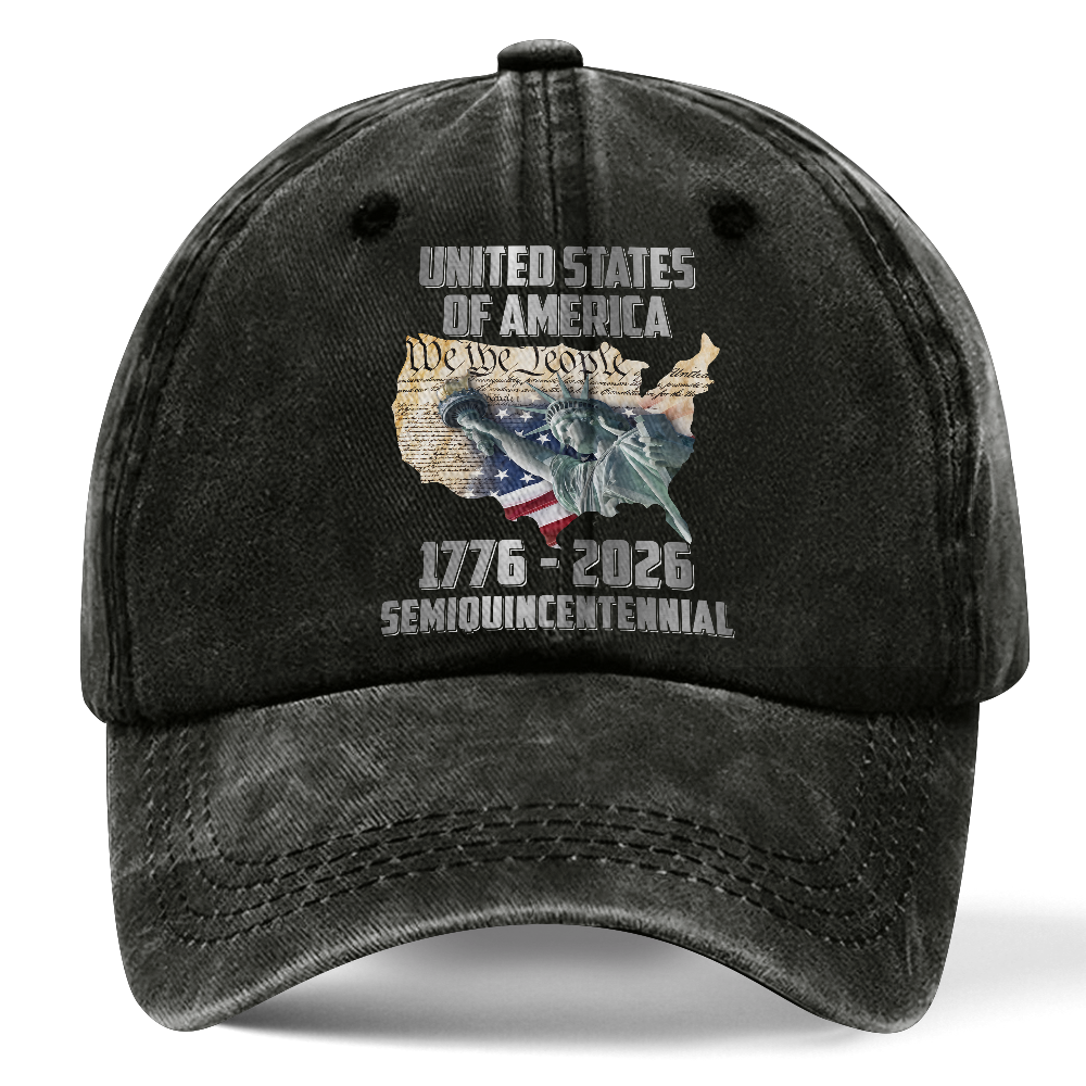 America 250th Anniversary Washed Cap