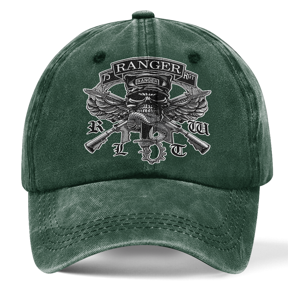 Personalizable Rangers Lead The Way Washed Cap