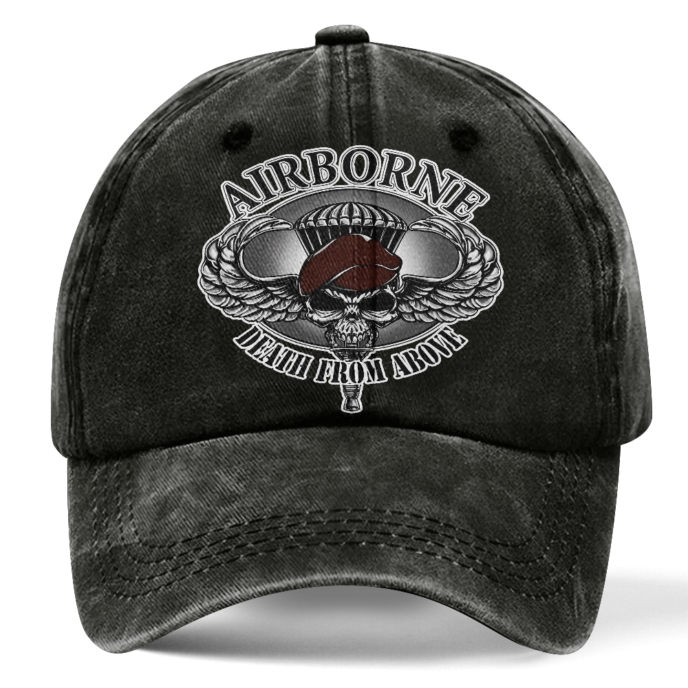 Airborne Death From Above Washed Cap