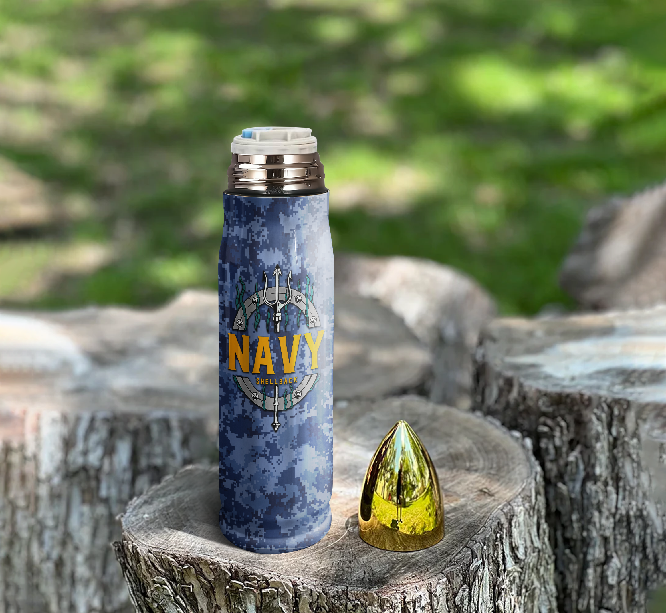 Navy Shellback Bullet Tumbler