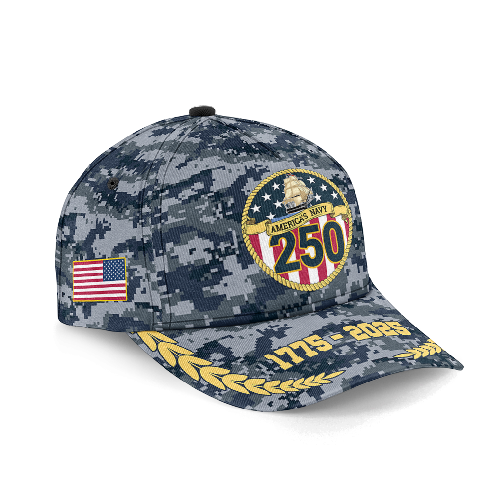 Navy 250th Anniversary Classic Cap