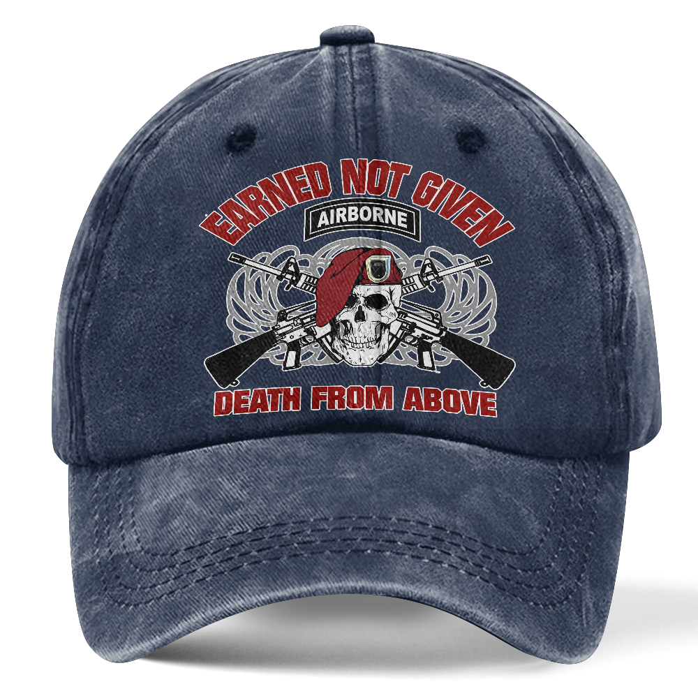 Airborne Death From Above Washed Cap