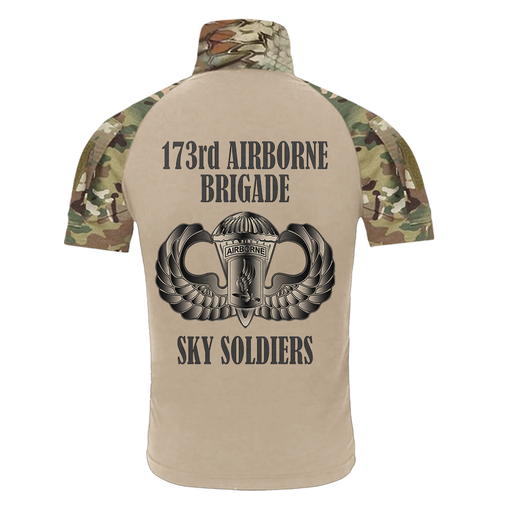 173rd Airborne Brigade Sky Soldiers Tactical Polo Shirt