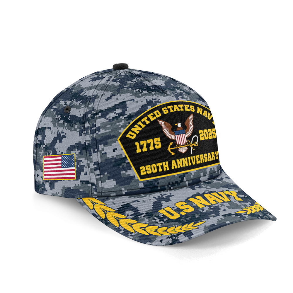 Navy 250th Anniversary Classic Cap