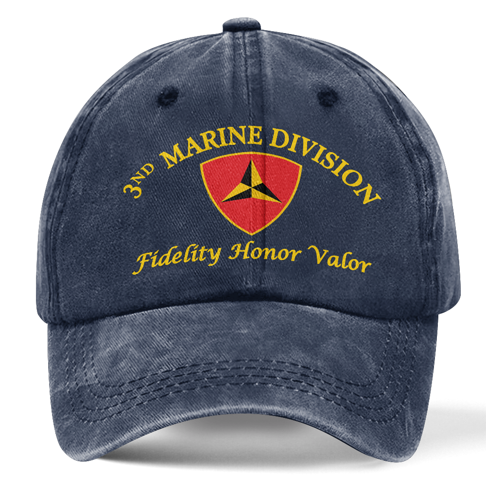 Personalizable Fidelity Honor Valor Washed Cap