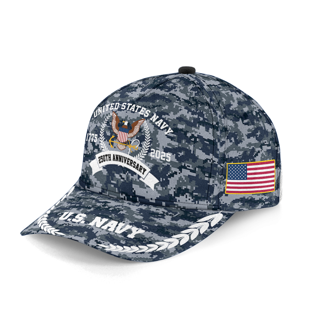 Navy 250th Anniversary Classic Cap