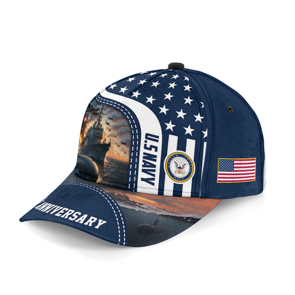 Navy 250th Anniversary Classic Cap