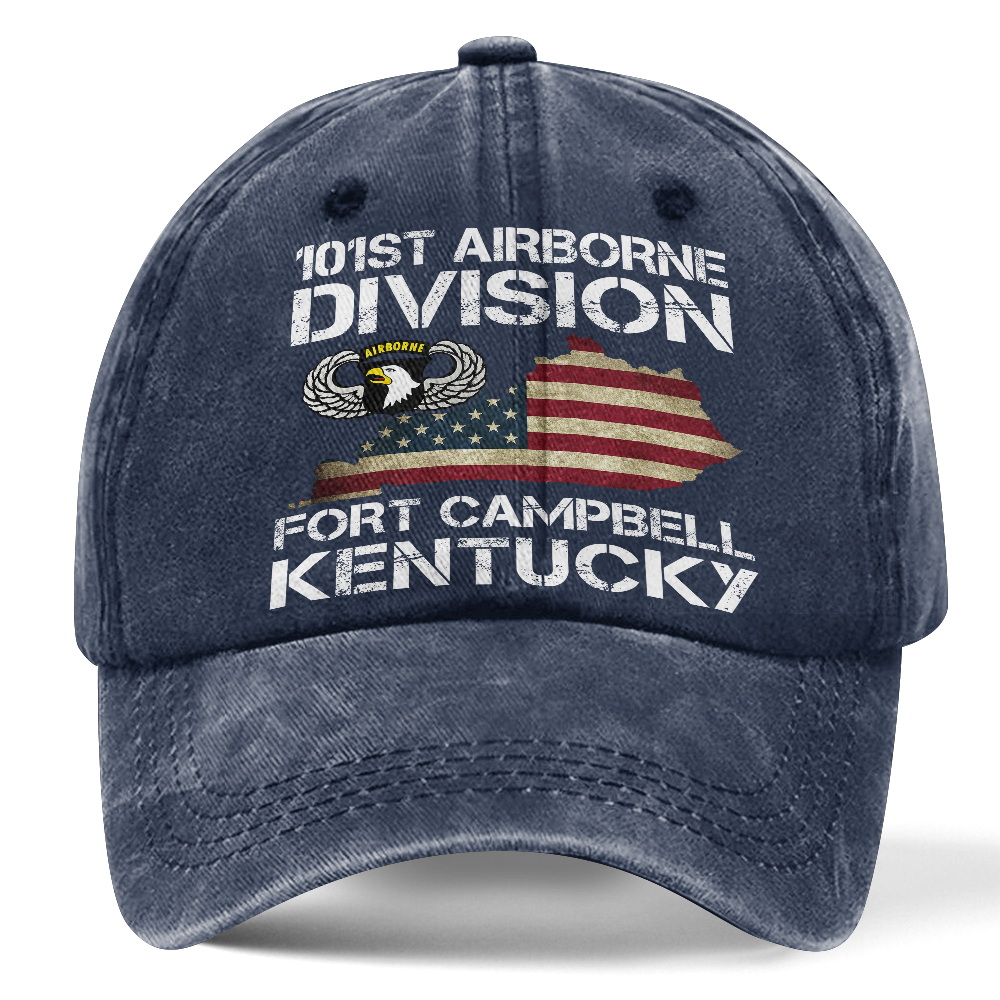 Airborne Fort Campbell Washed Cap