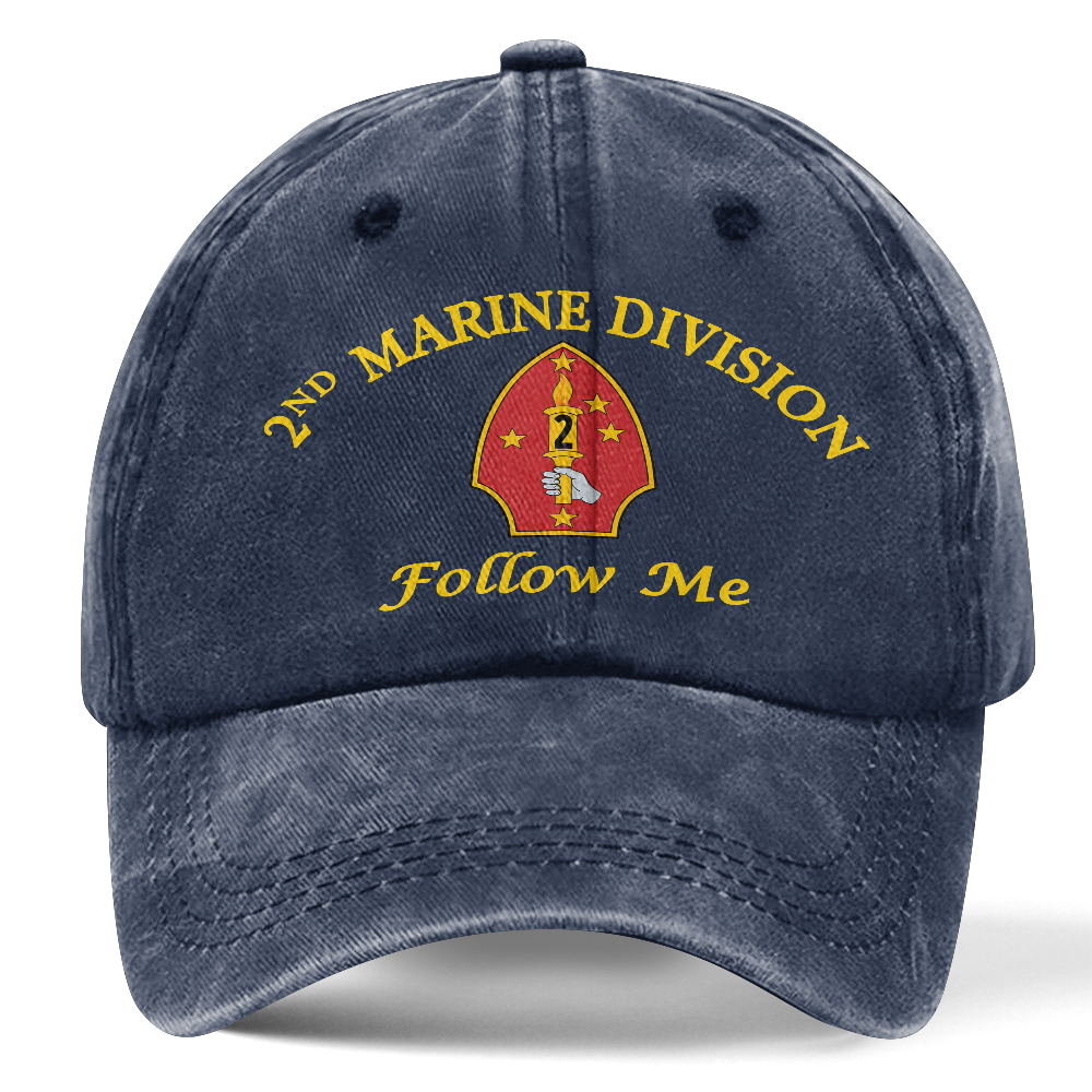 Personalizable Follow Me Washed Cap