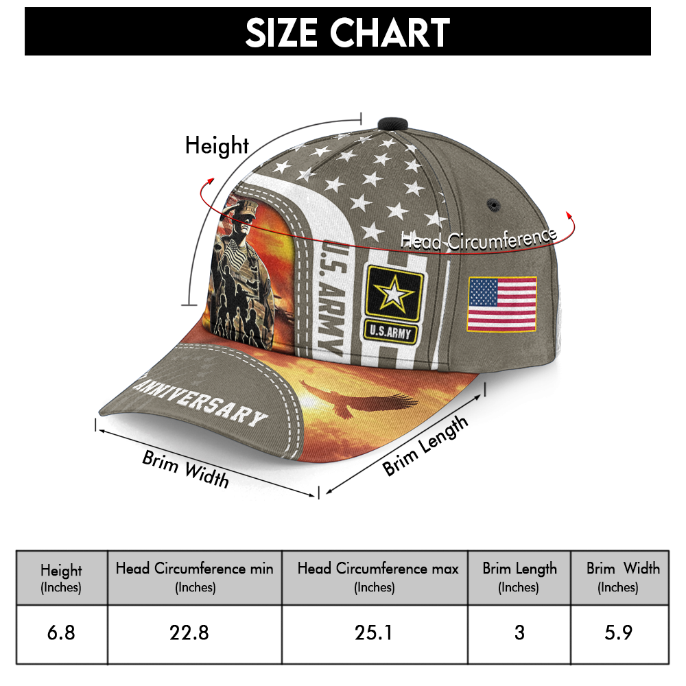 Army 250th Anniversary Classic Cap