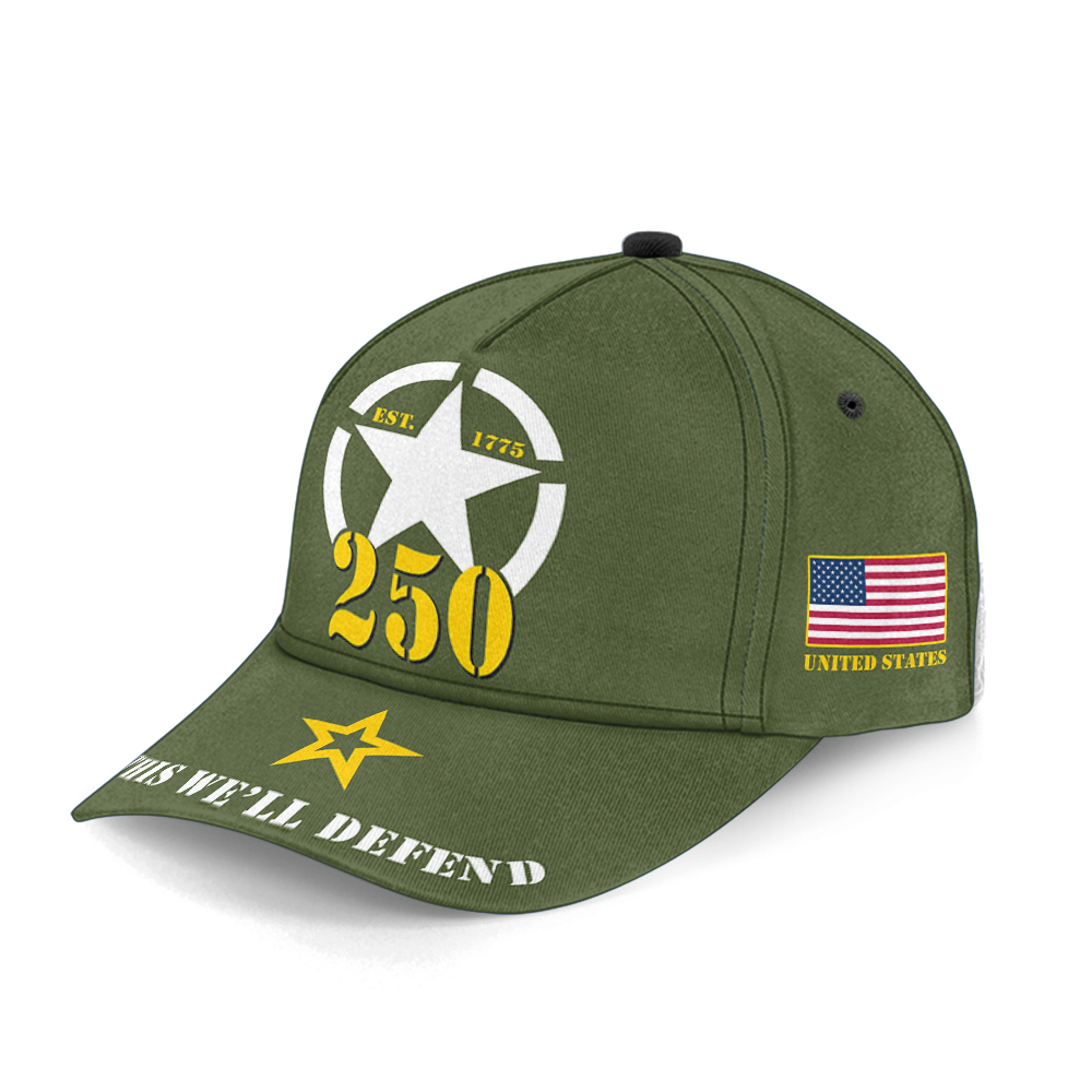 Army 250th Anniversary Classic Cap
