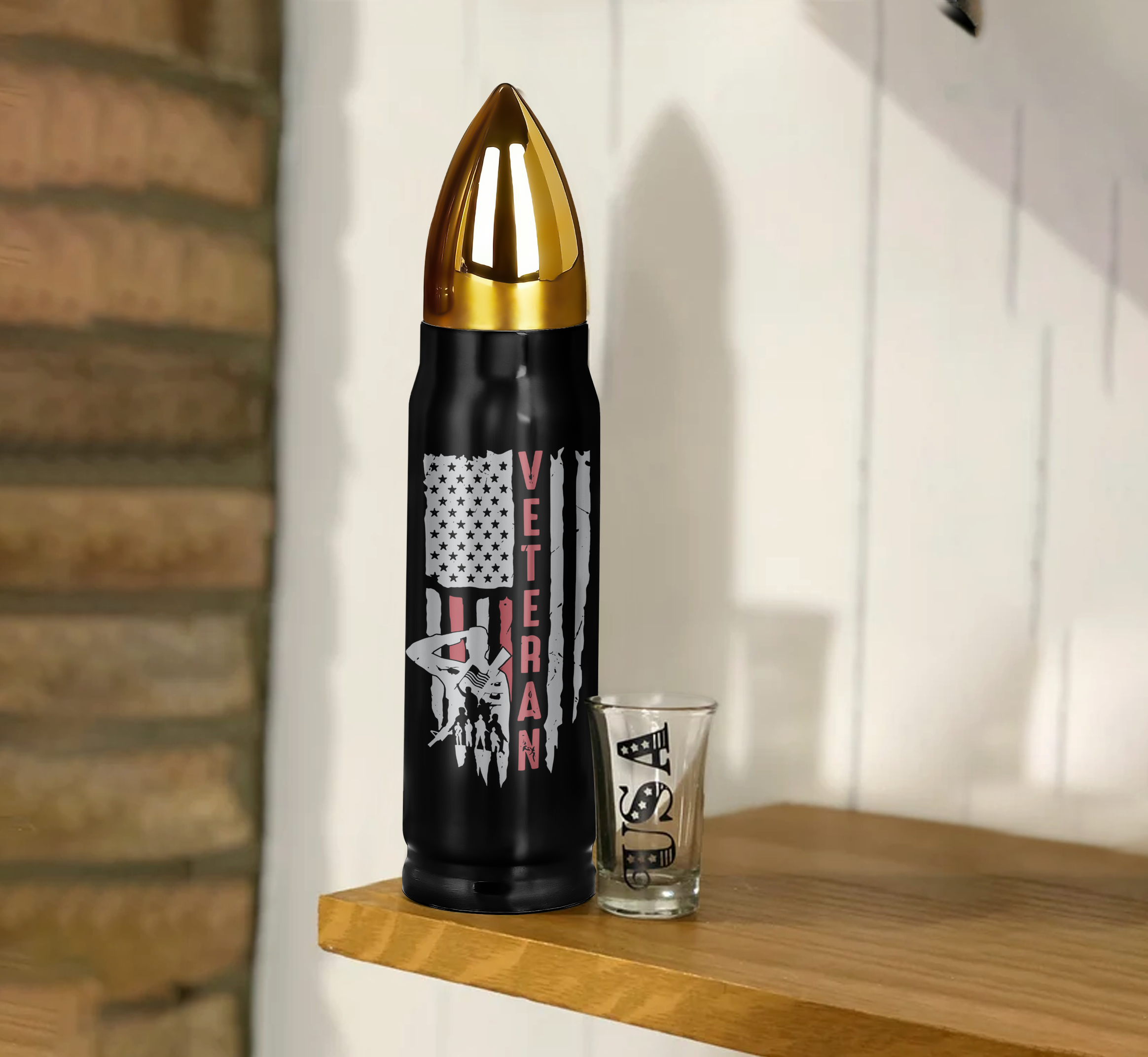 Vet Bod Like A Dad Bod Bullet Tumbler