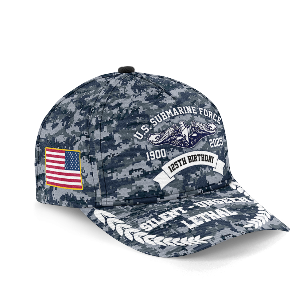 Navy Submarine 125th Birthday Classic Cap