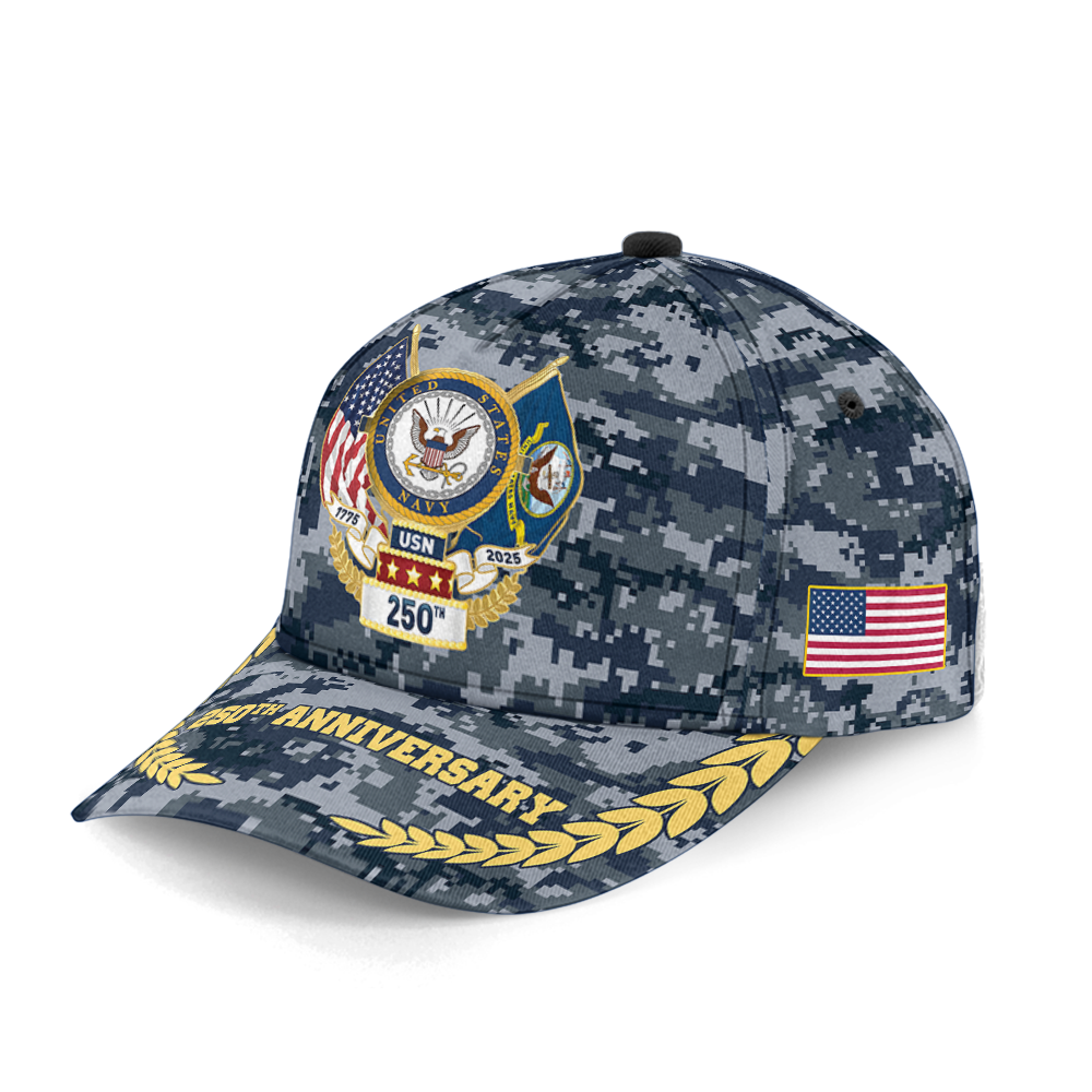 Navy 250th Anniversary Classic Cap