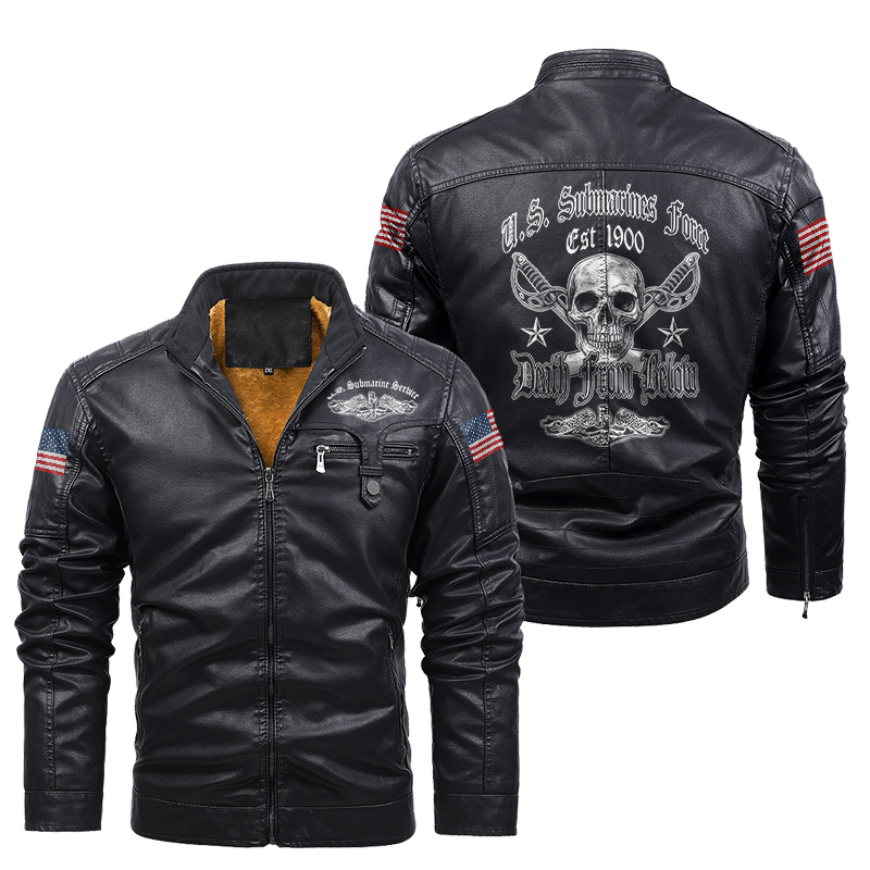 Submarine Force Death From Above Leather Jacket