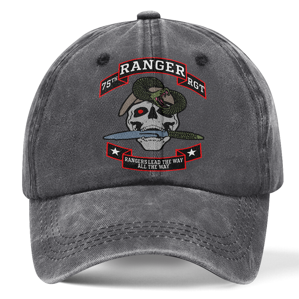 Personalizable Rangers Lead The Way Washed Cap