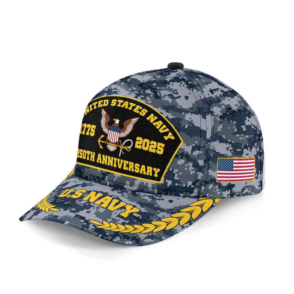 Navy 250th Anniversary Classic Cap